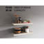 Tablettes flottantes, chêne blanchi, 2 tablettes, H 1,50 po