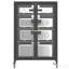 Armoire de rangement multimédia 35,8 pouces pour Tech-Heavy-Home-Office avec roues