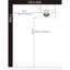 Ventilateur de plafond 28 pouces Kannon à finition argent antique style Shabby Elegance avec télécommande