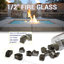 Verre de foyer 1/2 po-113945413