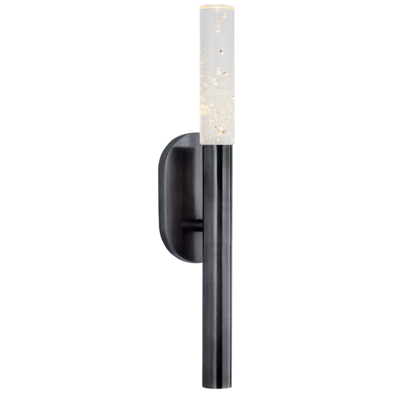 Kelly Wearstler Rousseau Small Bath Sconce, Bronze