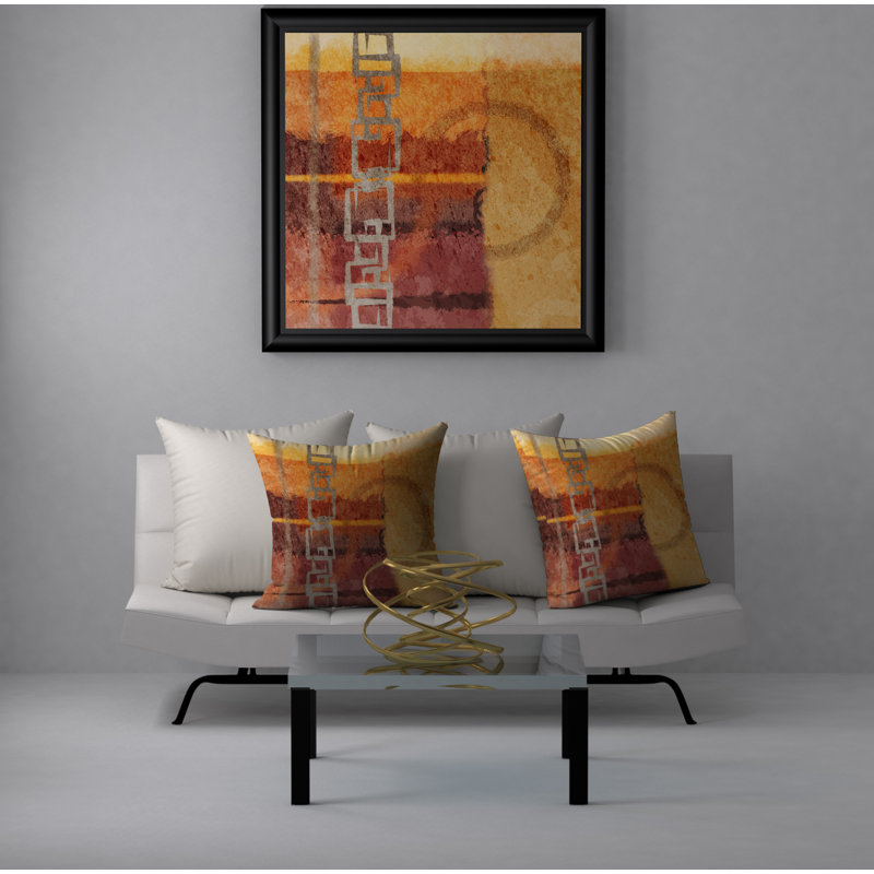  Housse de coussin carré et insert, 18" x 18"