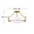 Hathaway 3-Light Semi-Flush Mount Bowl Ceiling Light