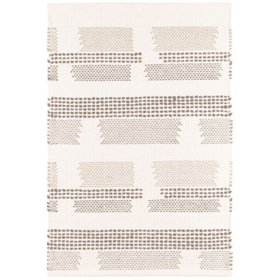 Tread Lightly Grey Handwoven Cotton Rug