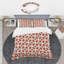 Ensemble de housse de couette de style mid-century rétro abstract xiii-40702308