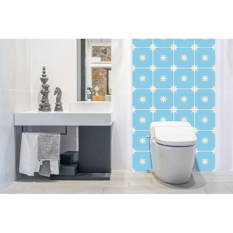 Self Adhesive Vinyl Splashback 39,37x19,68 Inch Wall Tiles Wall Stickers Tile Peel and Stick Sticker