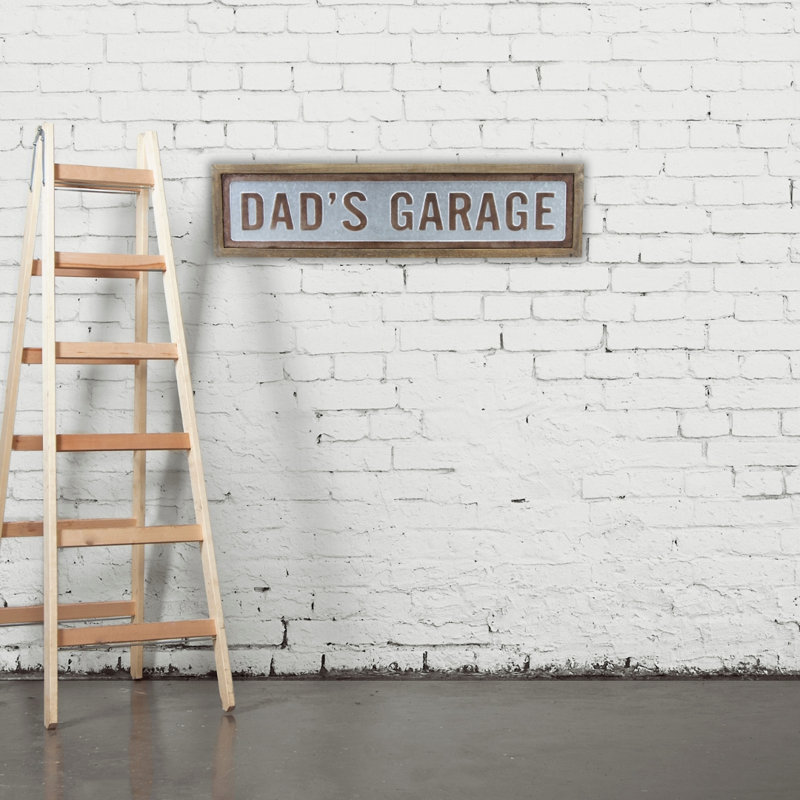 Handmade Industrial Wall Decor on Wood