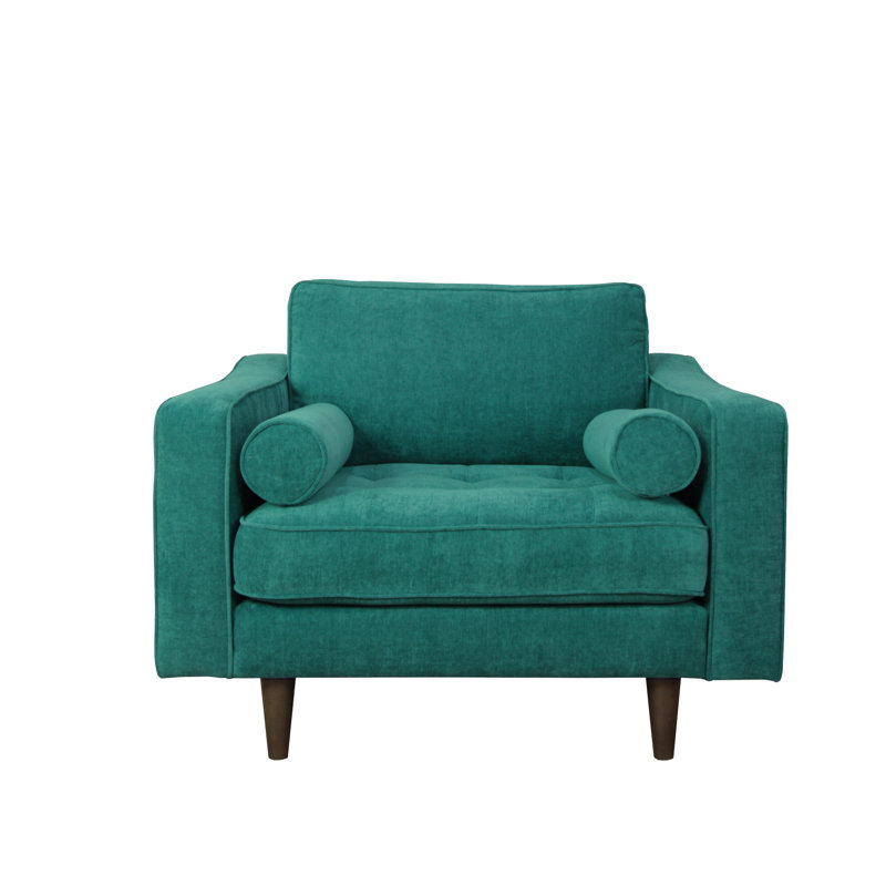 Fauteuil en polyester l 34 po Kaniela
