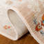 Tapis beige à motif floral Meldrum-19830832