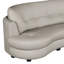 Maura Genuine Leather Curved Corner Sofa -543532021-543532018