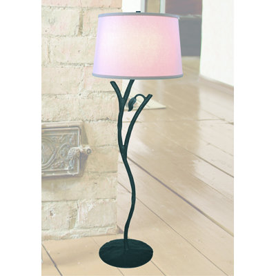 48'' Black Tree Floor Lamp