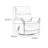 Quality fashion sofa casual rotating recliner-1019322683