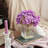 Silk Hydrangea Arrangement in Vase