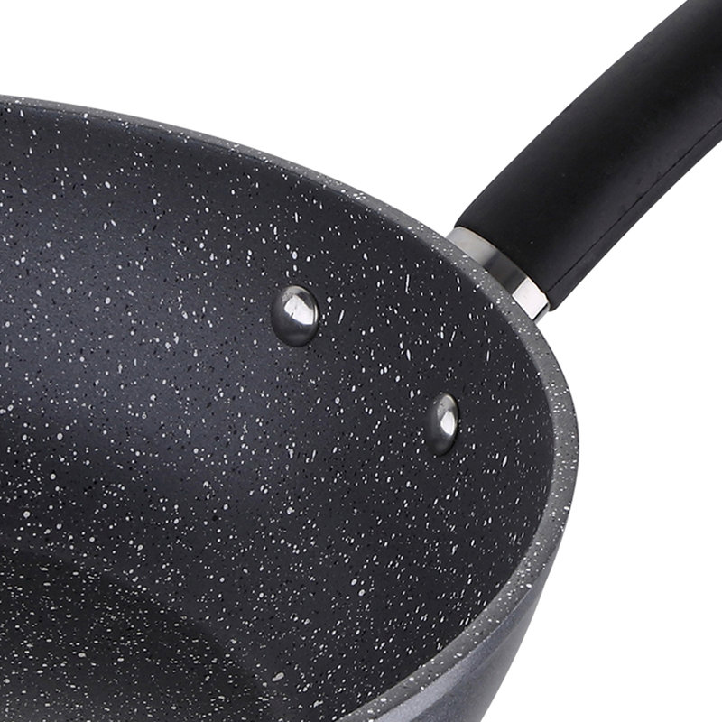 Masterpro Non-Stick Aluminum Wok with Lid