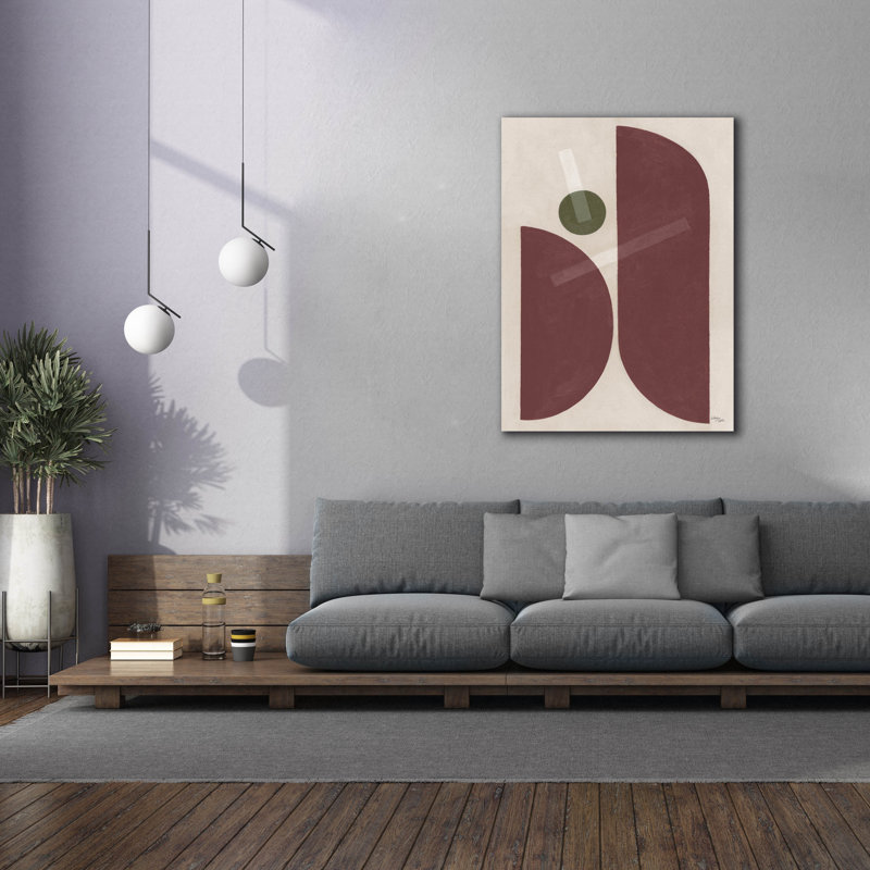 Toile épique «Modern Shapes» par Wellington Studio, 40 po x 54 po