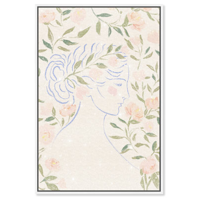 Blooming Hera Print by Oliver Gal