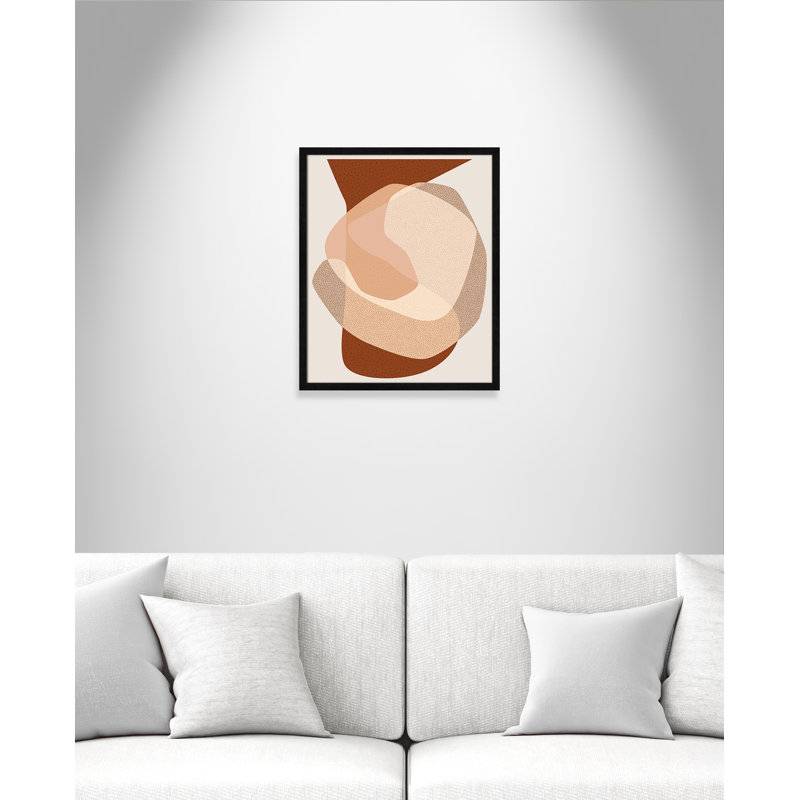 Jayla - cadre photo, impression, Grain de bois noir, L 21,5 po x H 25,5 po