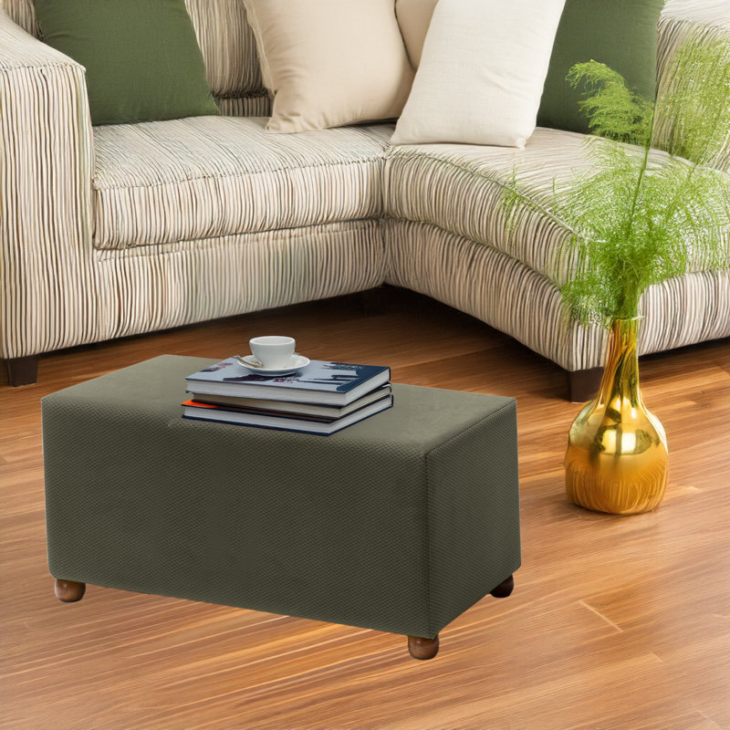 Buzzy Upholstered Ottoman