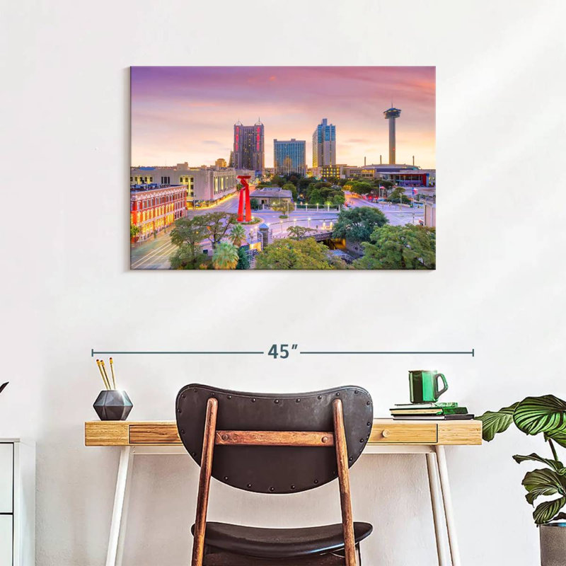 Tergel San Antonio Texas, 24" H x 36" W