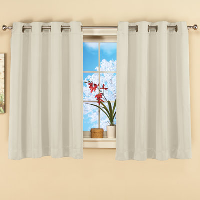Abdualeem Tab Top Blackout Single Curtain Panel