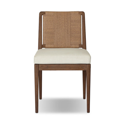 Evalyn Outdoor Teak Dining Side Chair