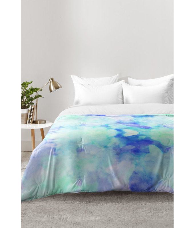 Cayenablanca Modern & Contemporary Polyester Abstract Comforter, King Comforter + 2 King Shams