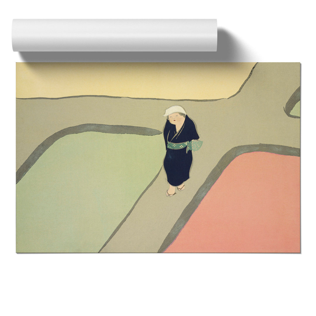 Path Through the Fields by Kamisaka Sekka - Frameless Print