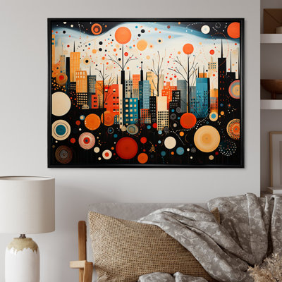 New York City Midcentury Collage VII - City New York Canvas Wall Art