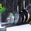 Buckingham Expandable Pot Pan Lid Organising Rack-130810238