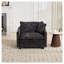 Canapé modulaire à siège simple Cloud - Chenille noire-129098441