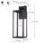 Tornillo 1-Light Outdoor with Dusk to Dawn