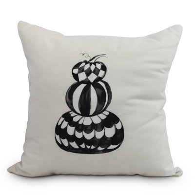 Witches Brew Outdoor Reversible Throw Pillow