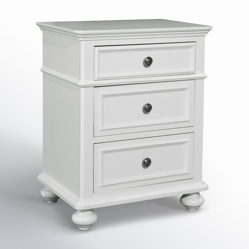 Table de chevet 3 tiroirs Madison Aston