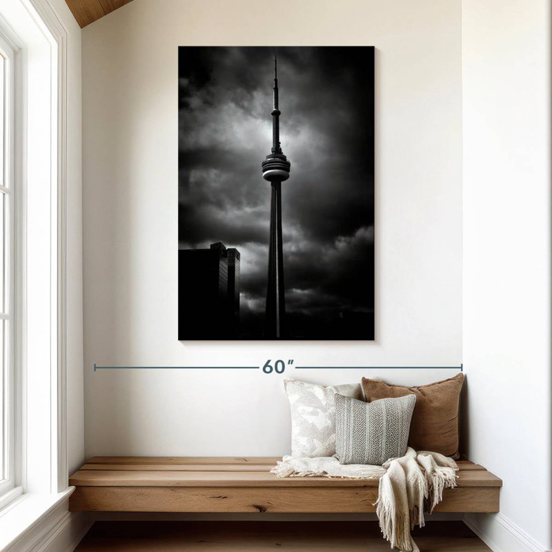 Lilie, tour CN, Toronto, Canada, H 48 po x l 32 po