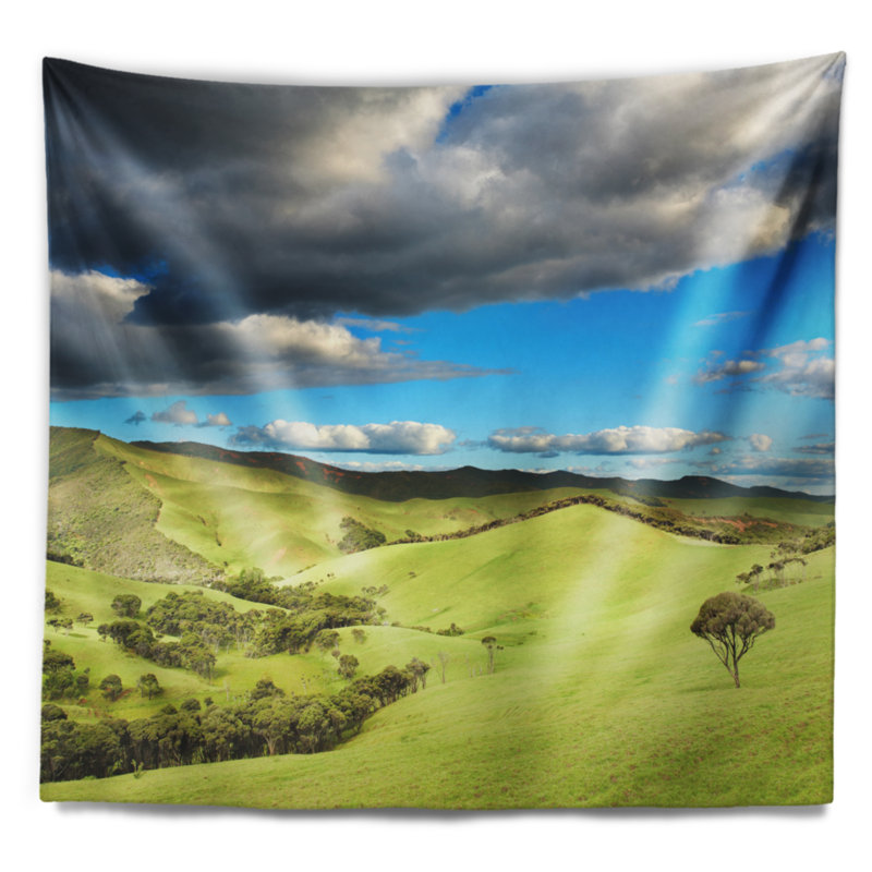 Polyester Tapestry, 32" H x 39" W