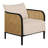 Havana Lounge Chair - Black/Natural Cane-979920530-951824291-951824247