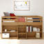 Lit mezzanine simple en bois massif Decimus-818225339