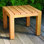 Mendocino Outdoor Square Teak Side Table