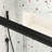 Shower Door Bypass, 56"-60"X58", 1/4" Tempered Glass, Matte Black Finish, Nano Easy Clean, Leak-, Bathroom Installation Bathtub Bypass Door, Black, Explode Film, Comfortable Sliding System,-124830261