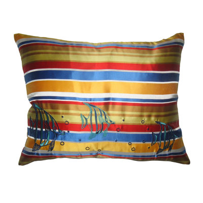 Pillow Prep Striped Down Throw Pillow
