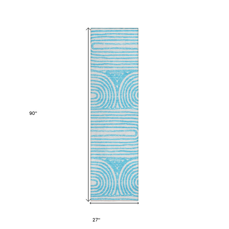 Tapis de couloir d'extérieur 8 pi