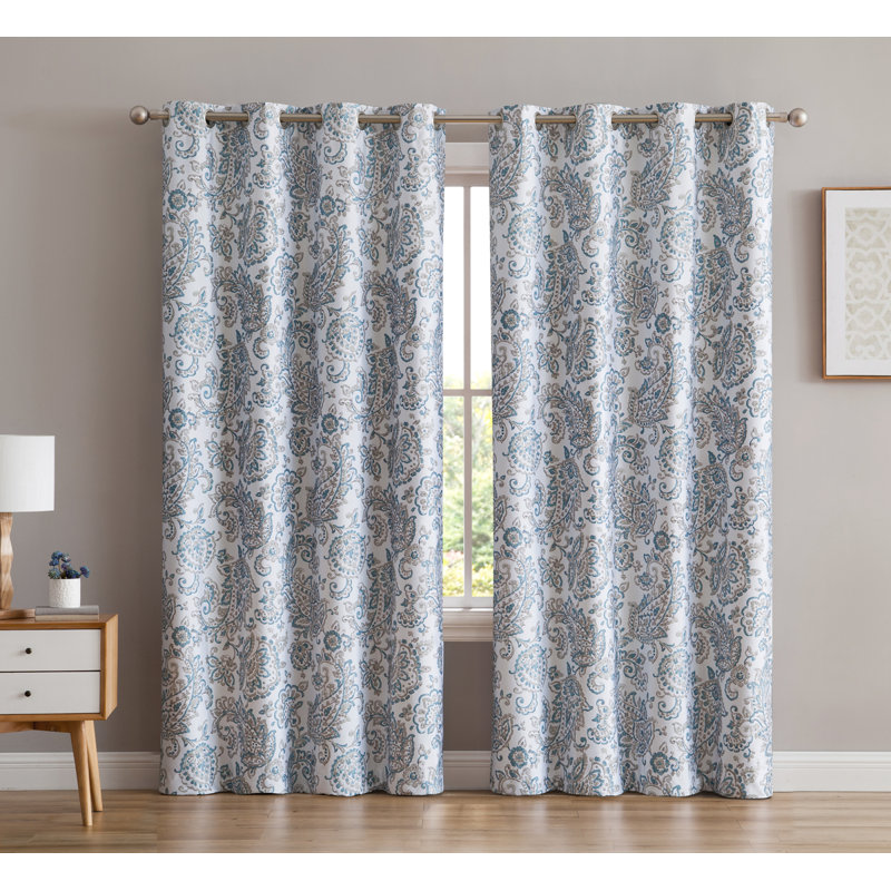 Lovelle Silk Curtain Pair, 52" W x 84" L, Taupe