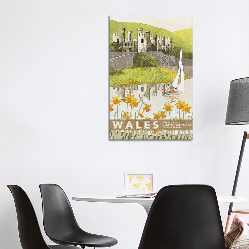 Wales Conwy by Missy Ames - Wrapped Canvas Print, 20.32 cm H x 30.48 cm W