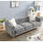 83" Velvet Square Arm Sofa-87414362