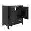 Ensemble de meuble-lavabo simple avec tiroir et tablette double-745832830-745832769-745832770