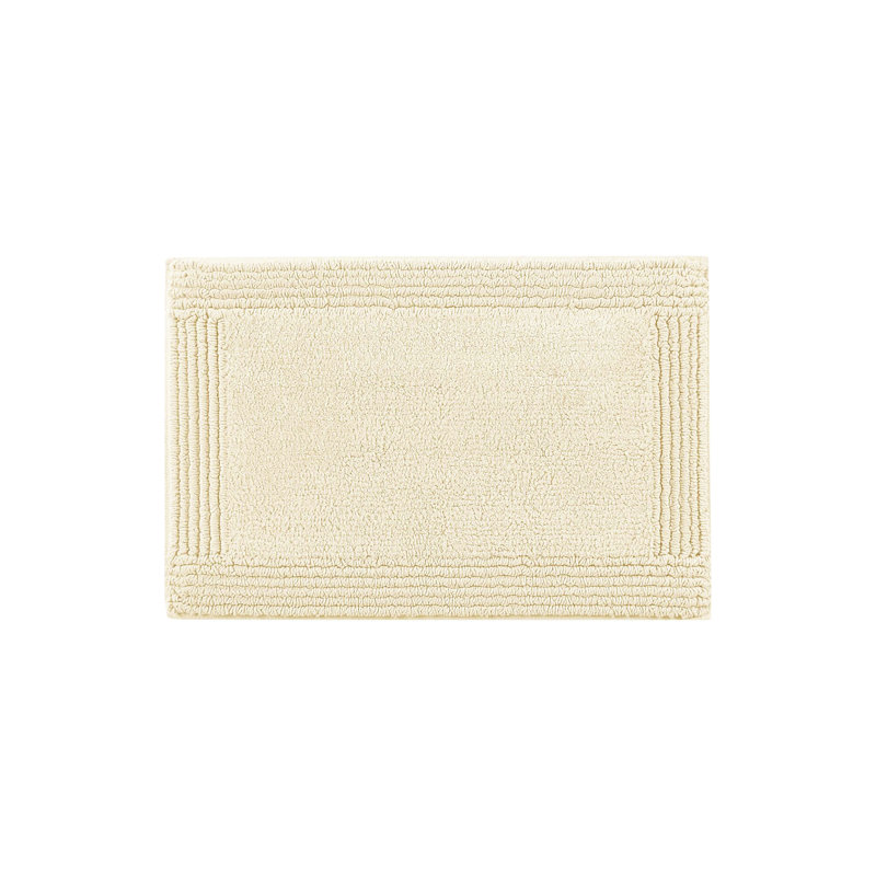 1 Pcs 24X60" Reversible 100% Cotton 3000 Gsm Natural Heavyweight Bath Rug With Superior Table Top And Machine Washable Feature