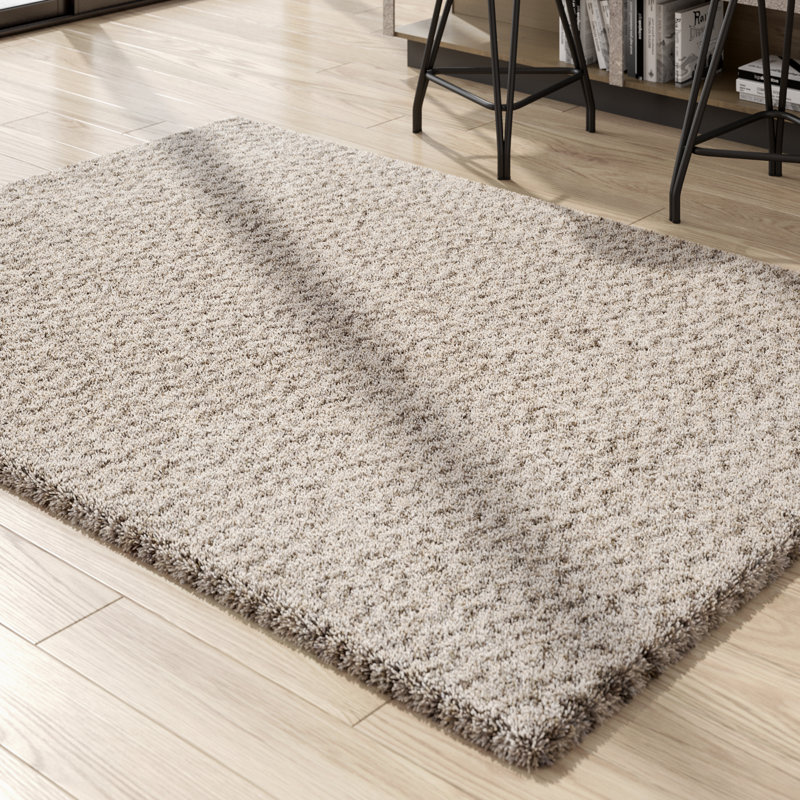 Adessa Shag Performance Chevron Rug, Rectangle 8' x 10'