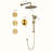 Complete Shower System with Rough in-Valve-97218443