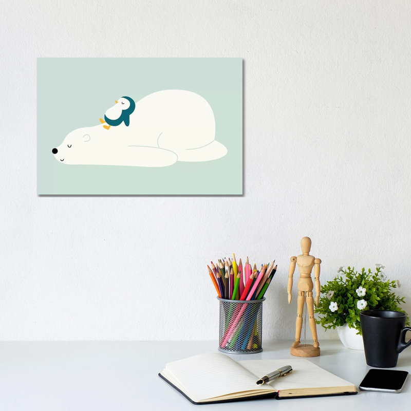 Time To Chill by Andy Westface - Wrapped Canvas Print, 20.32 cm H x 30.48 cm W