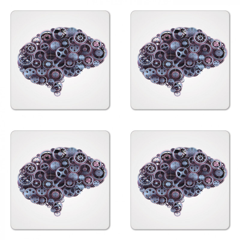 Square 4 Piece Coaster Set